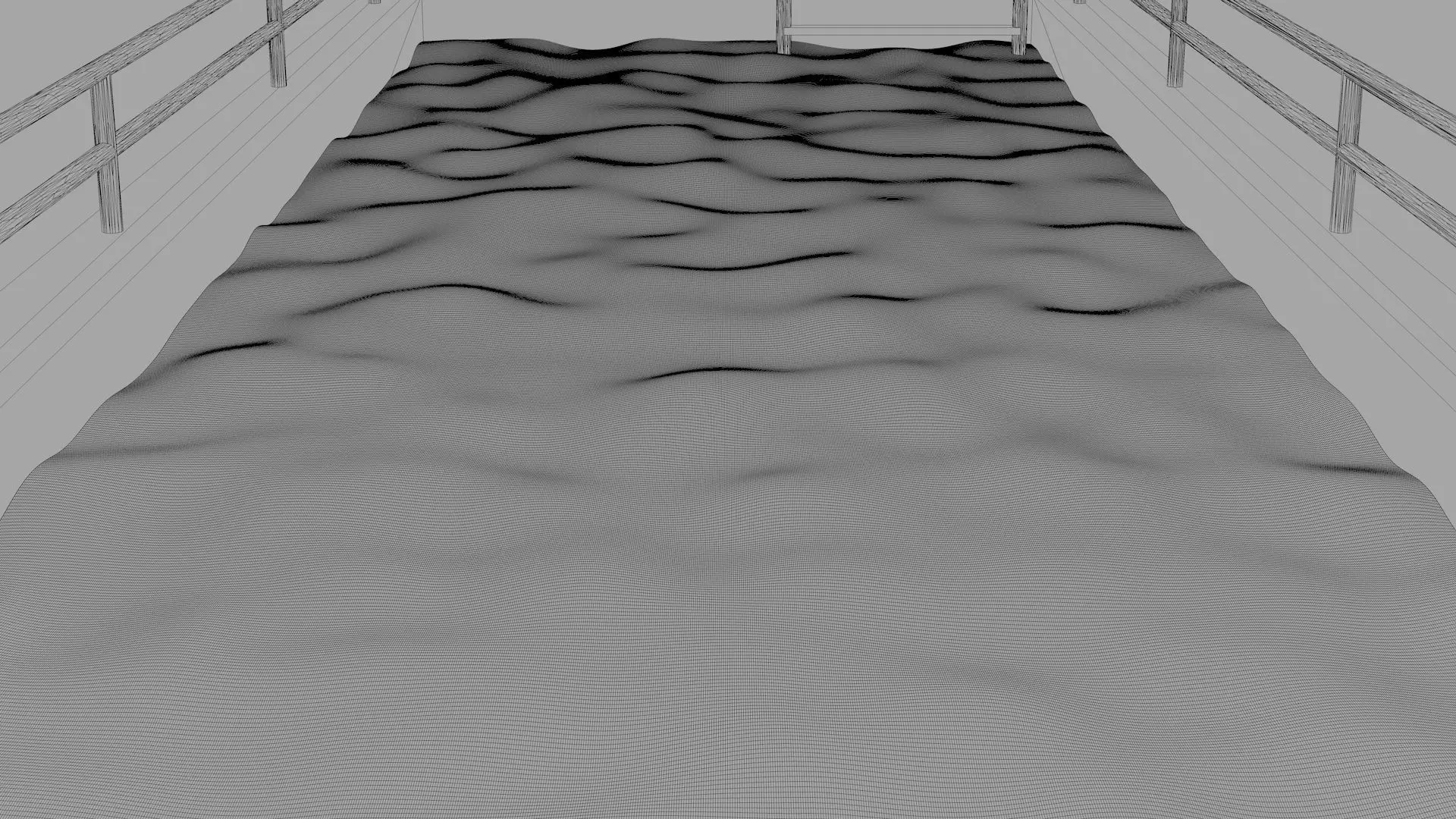 Container Swimming Pool Low-poly 3D model_9