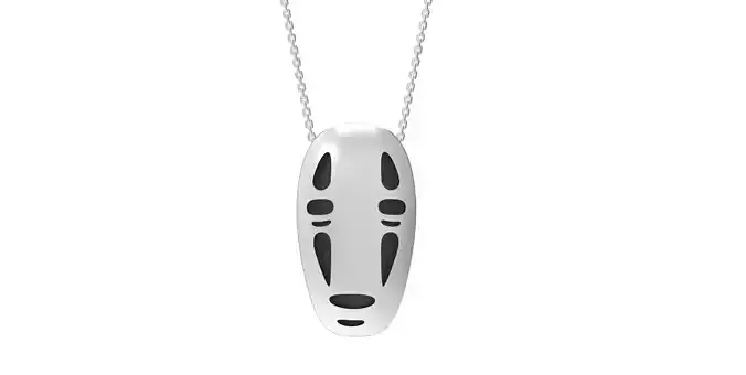Faceless Mask Pendant