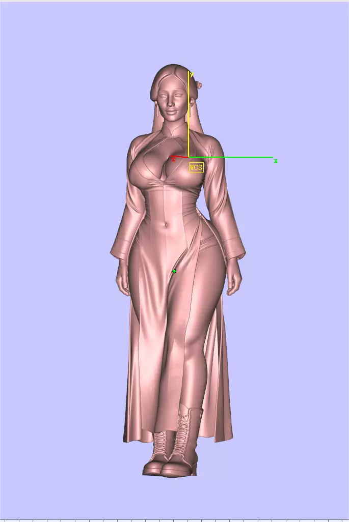 Plus-size girls around the world 3D print model_0