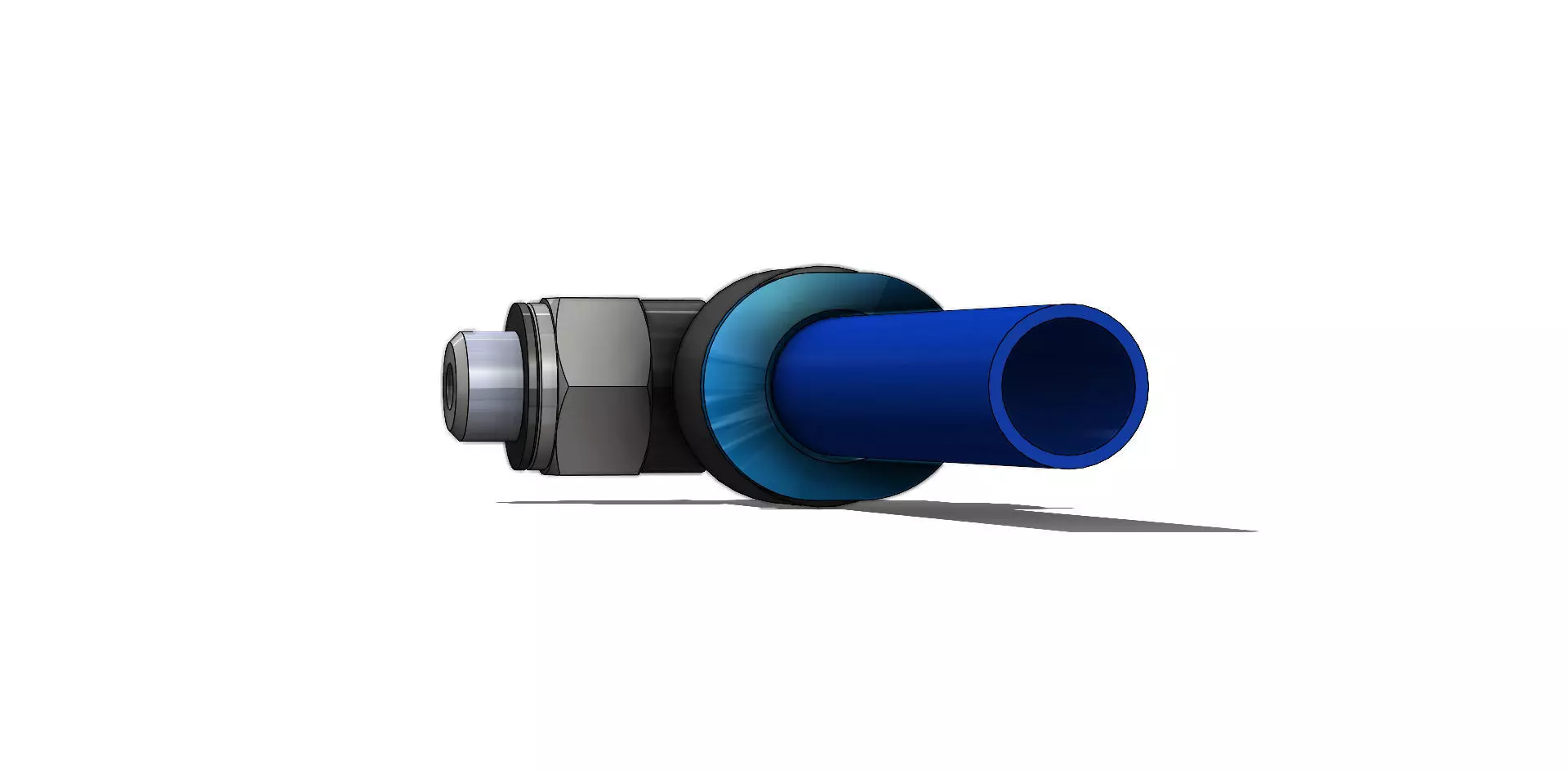 Conexao Rapida Festo QSML M5 6 Quick Connection 3D model_13