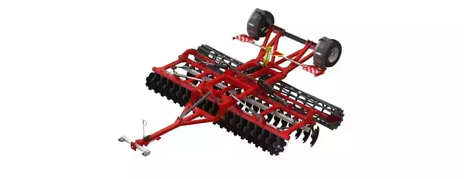 WG 0007 - Semi-mounted heavy disc harrow 5m
