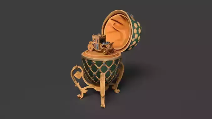Chinese Faberge egg 