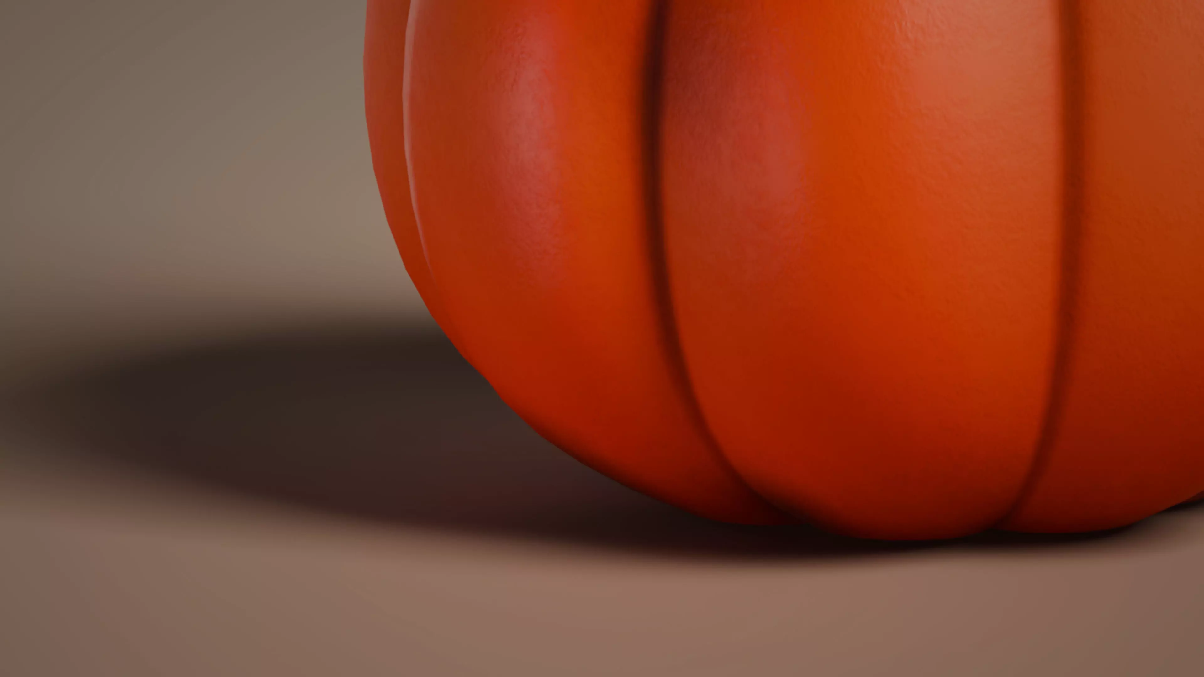 Stylized Pumpkin  Low-poly 3D model Low-poly 3D model_7