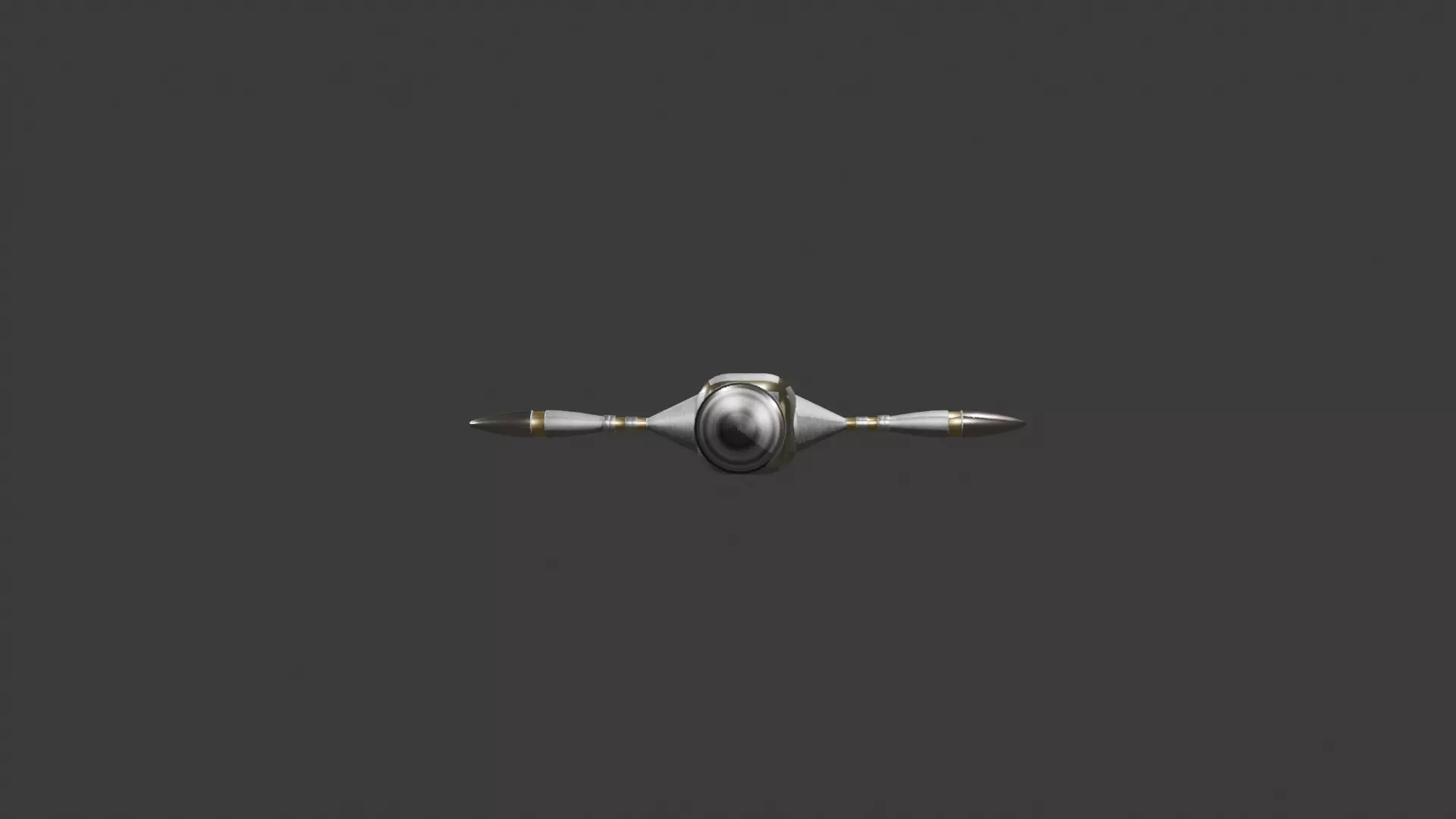 Stilet Low-poly 3D model_3