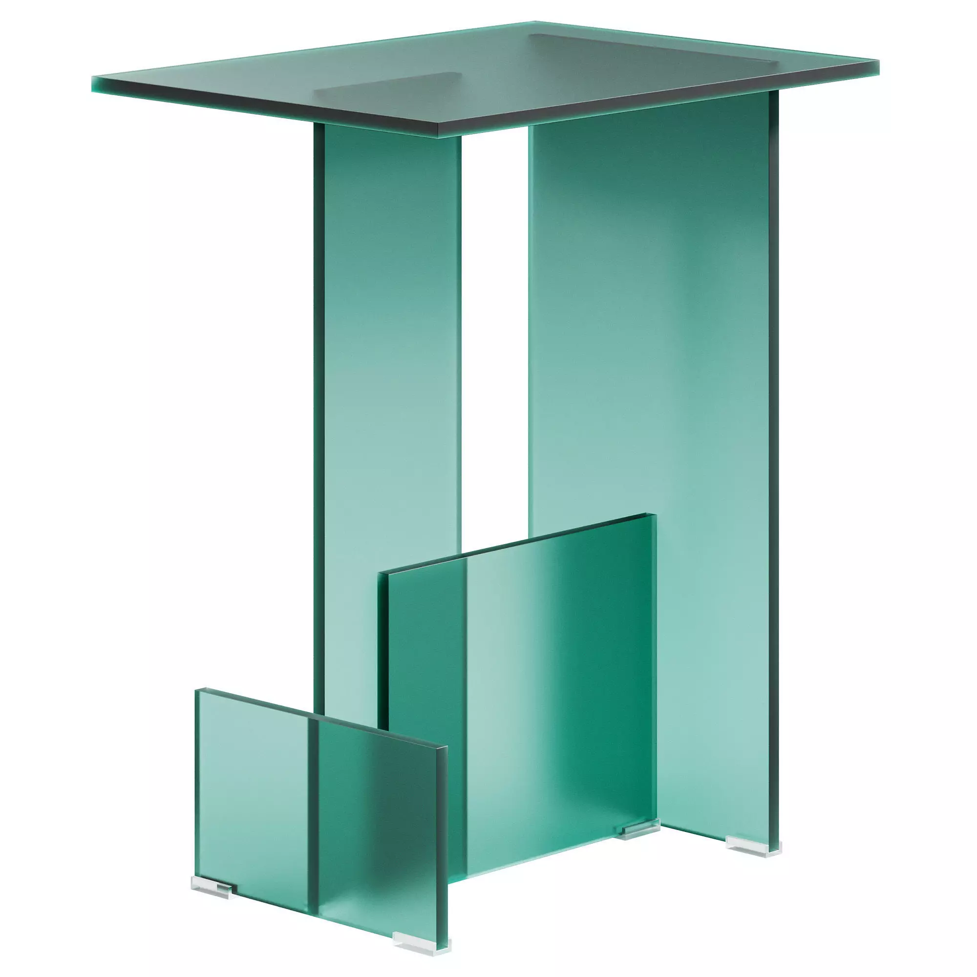 Kazimir coffee table by Glas Italia 3D model_1