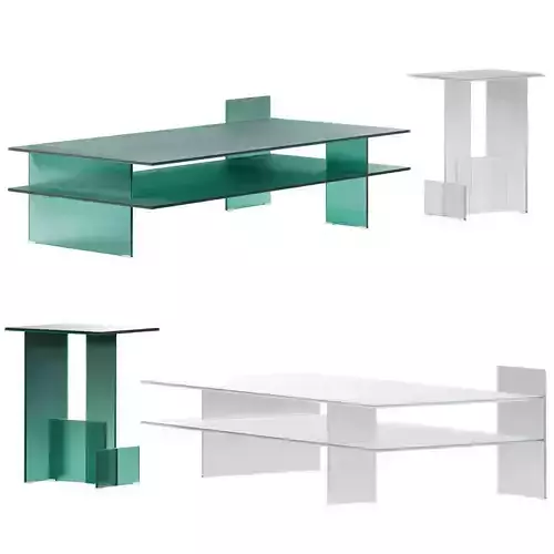Kazimir coffee table by Glas Italia