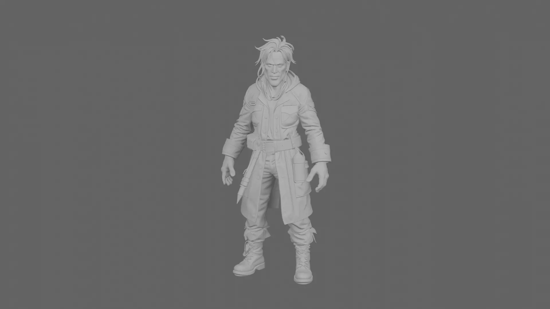 Intricate Plagued Undead Apothecary 3D Model World of  Style 3D model_6