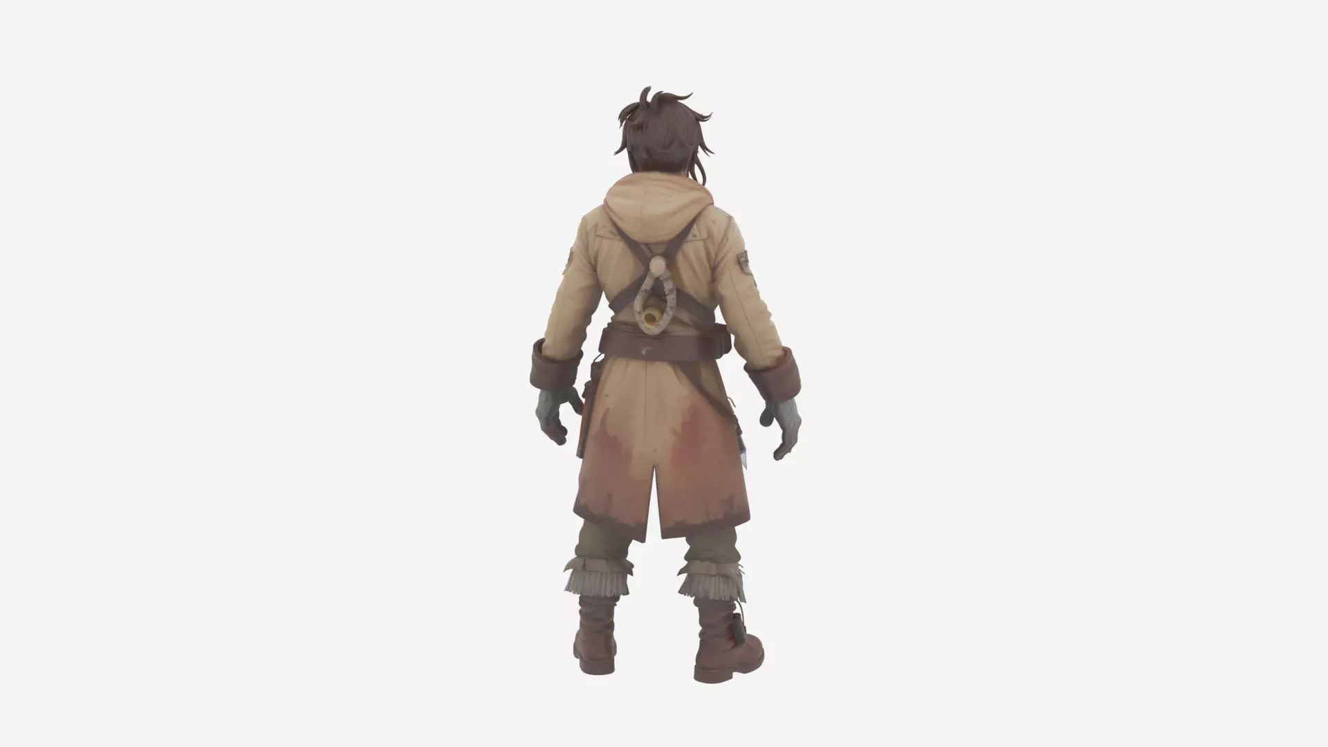 Intricate Plagued Undead Apothecary 3D Model World of  Style 3D model_4