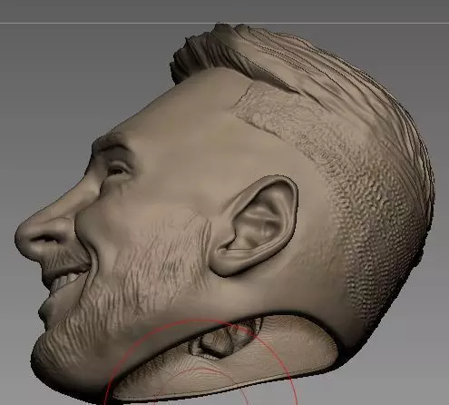 Lionel Messi Big Head 3D print model_2