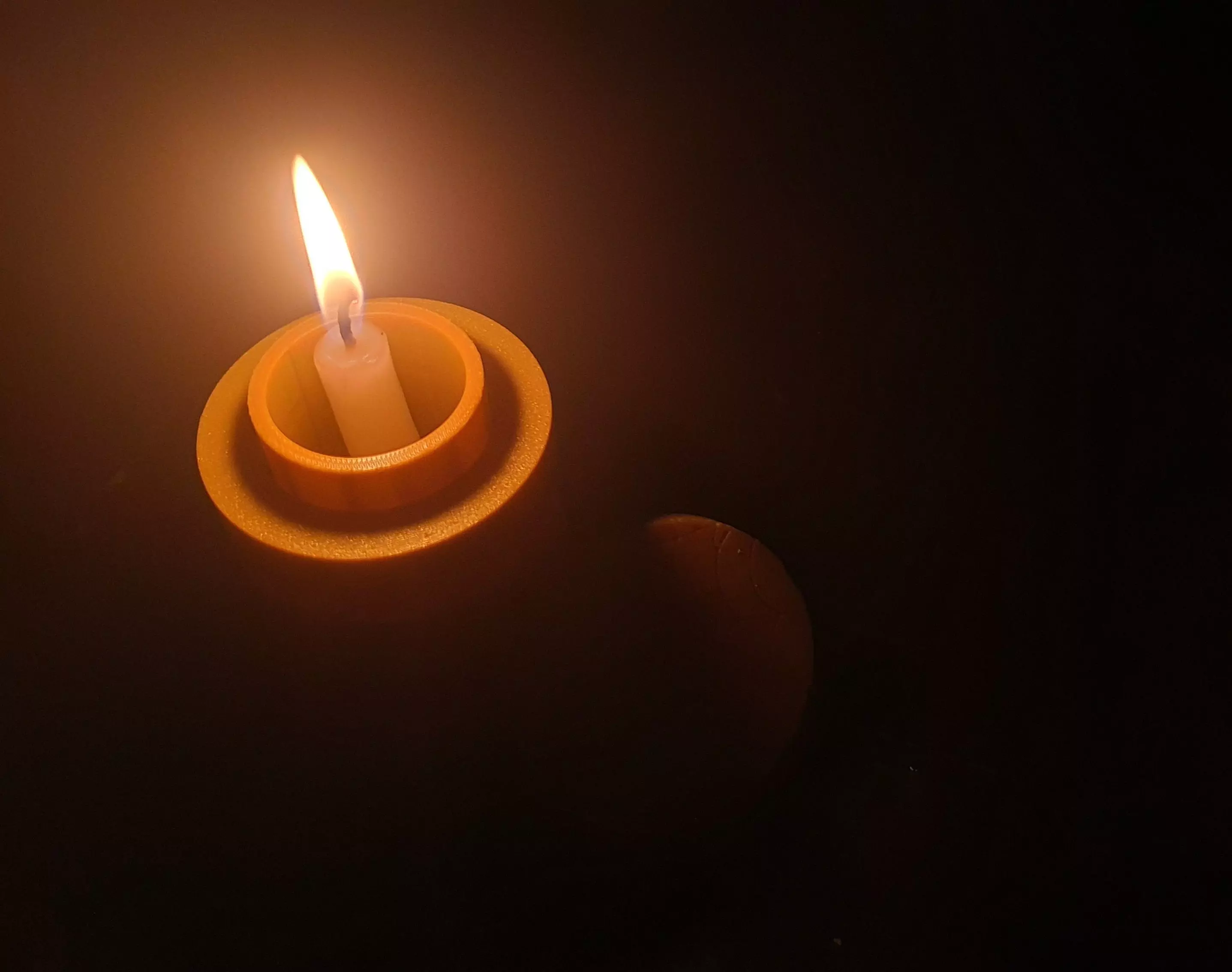 Printable cryptex halloween theme candle holder Free 3D print model_5