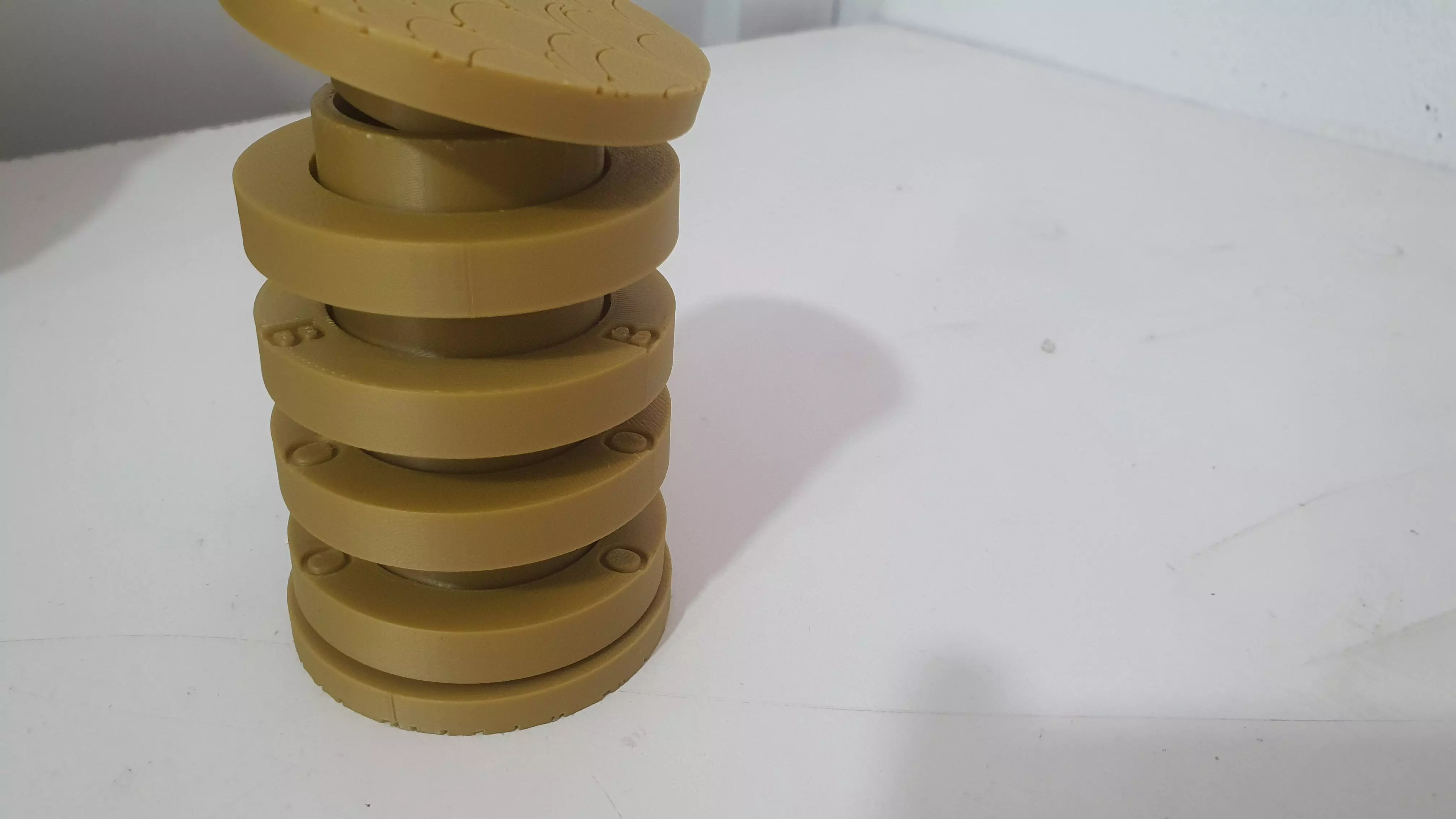 Printable cryptex halloween theme candle holder Free 3D print model_12