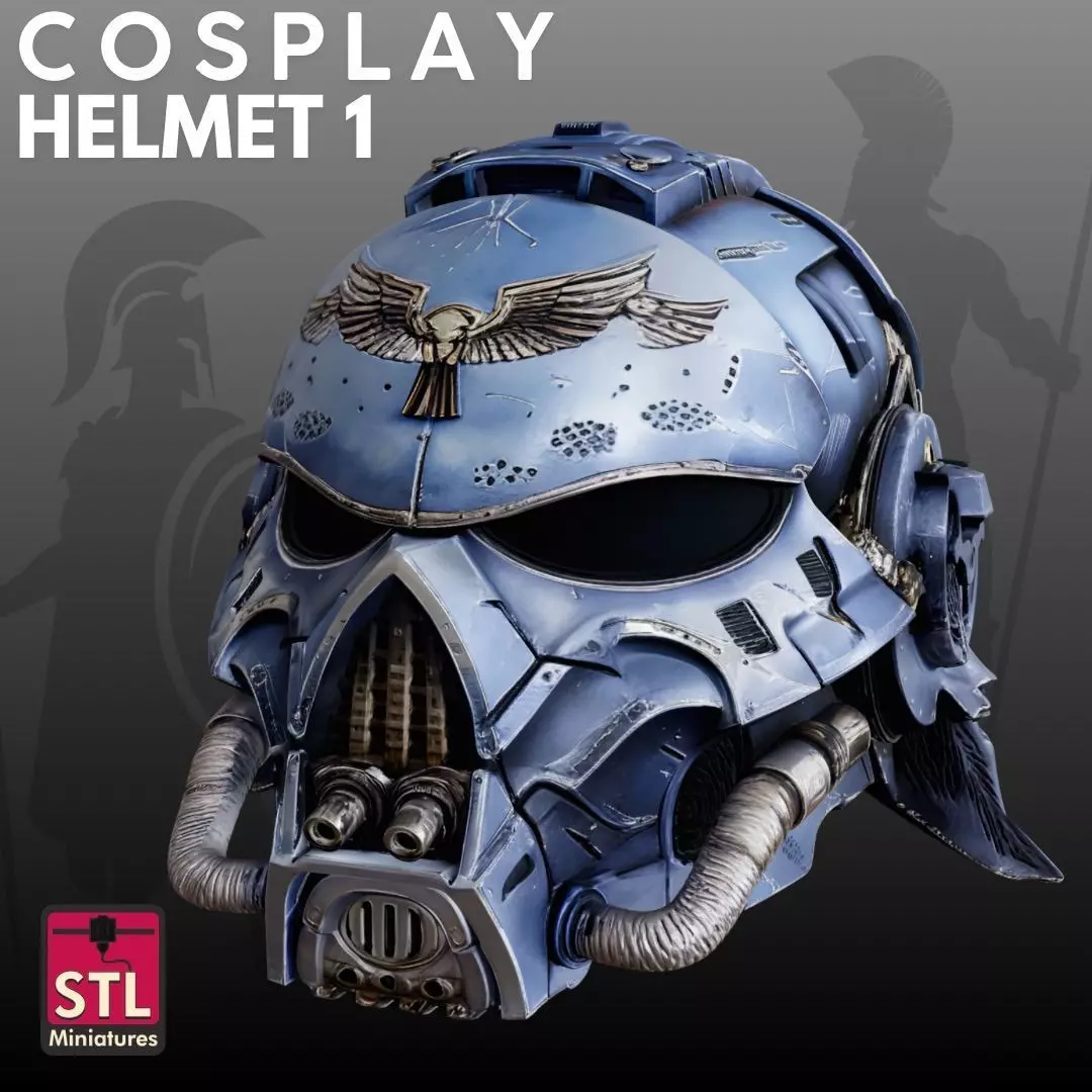 Cosplay Helmets STL Collectible 3D 3D print model