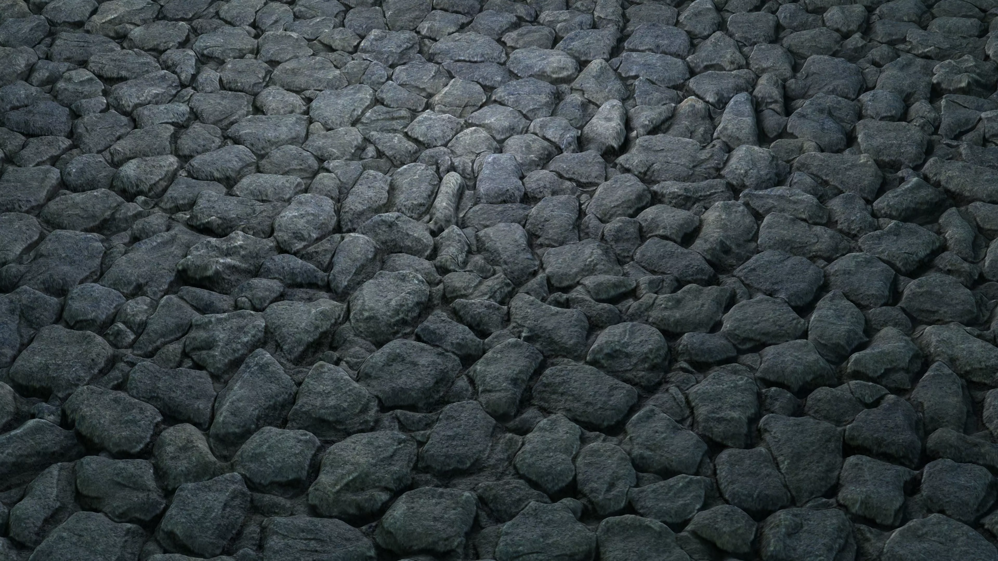 Slate Rubble 8K PBR Texture Texture_5