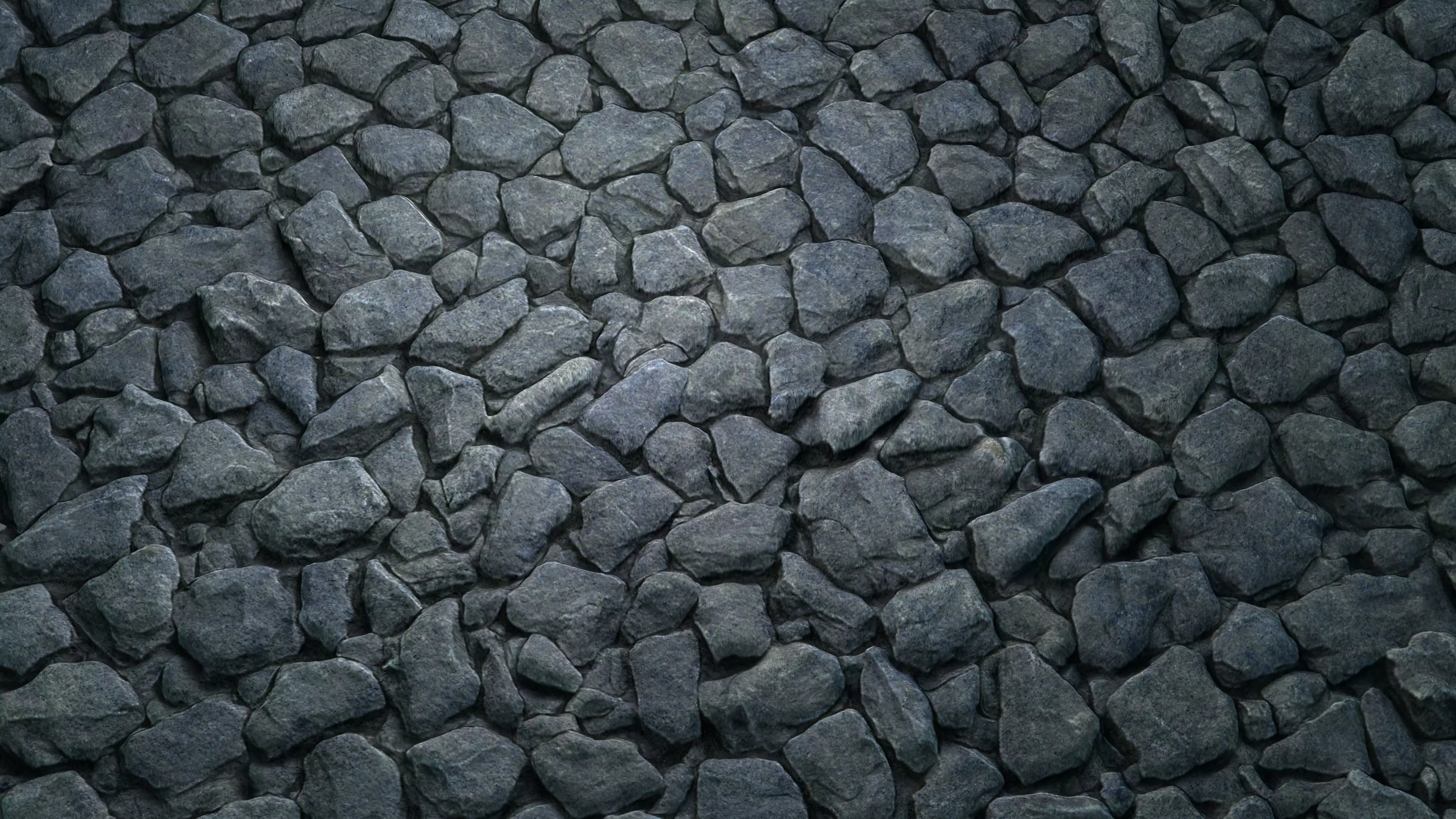 Slate Rubble 8K PBR Texture Texture_3
