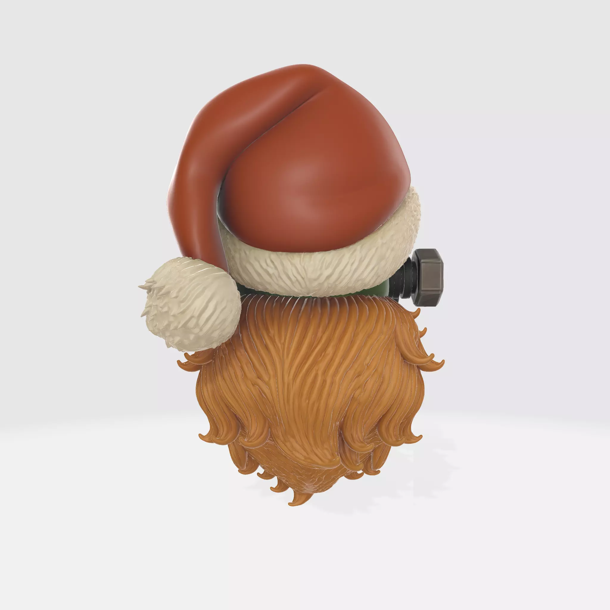 Frankenstein Santa Claus Christmas Ornament Holiday Monster  3D print model_3