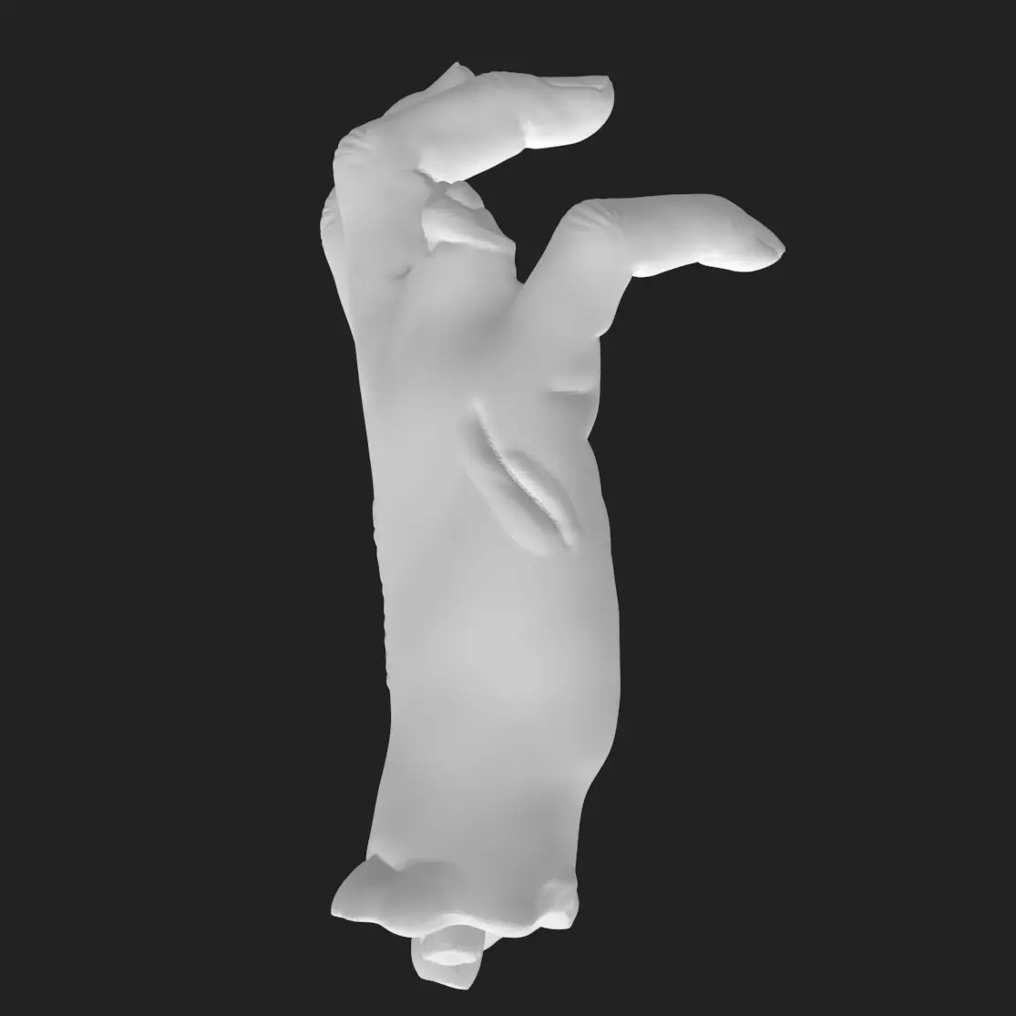 Severed Hand STL - Bloody Halloween Horror 3D Printable  3D print model_4