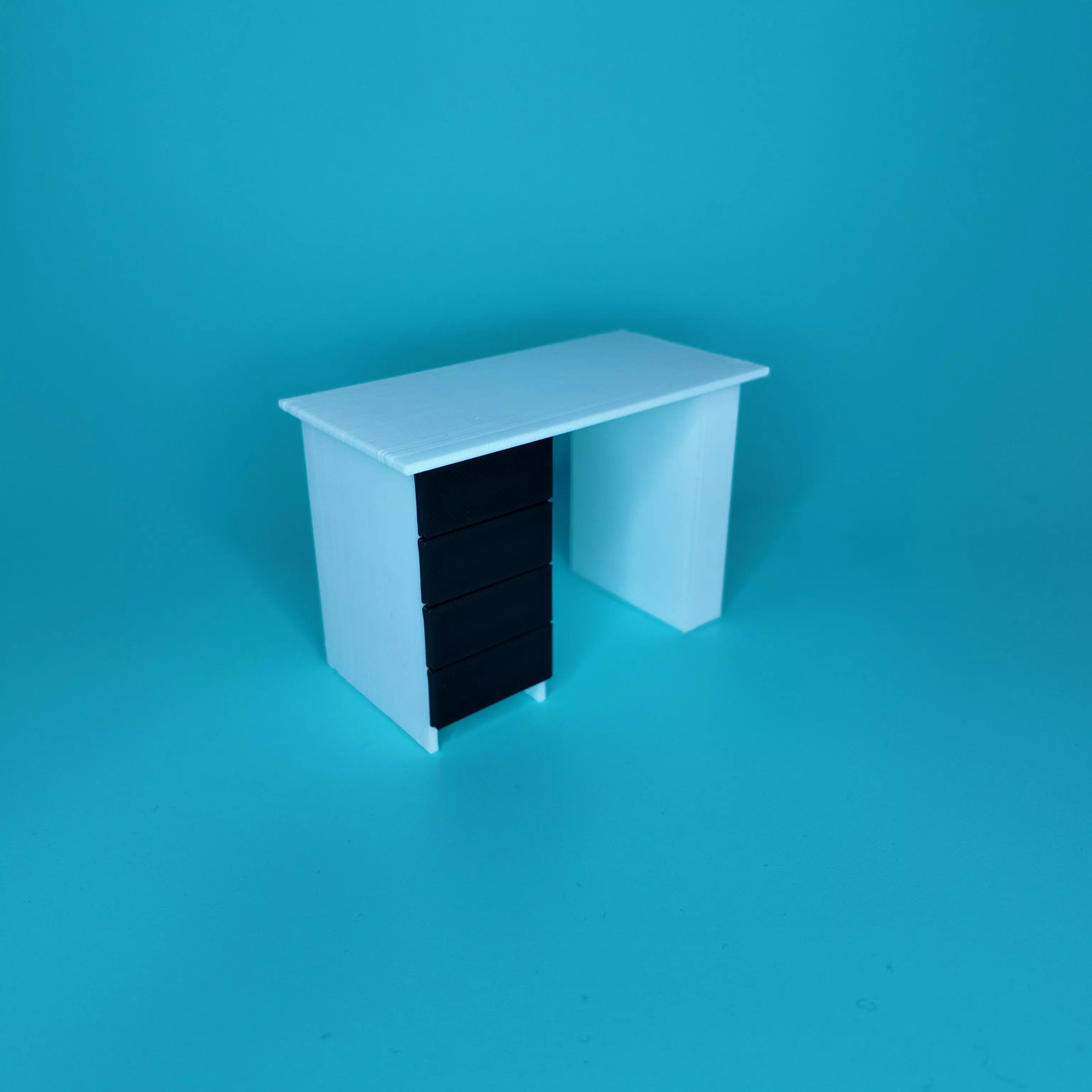 Desk v1 3D print model_2