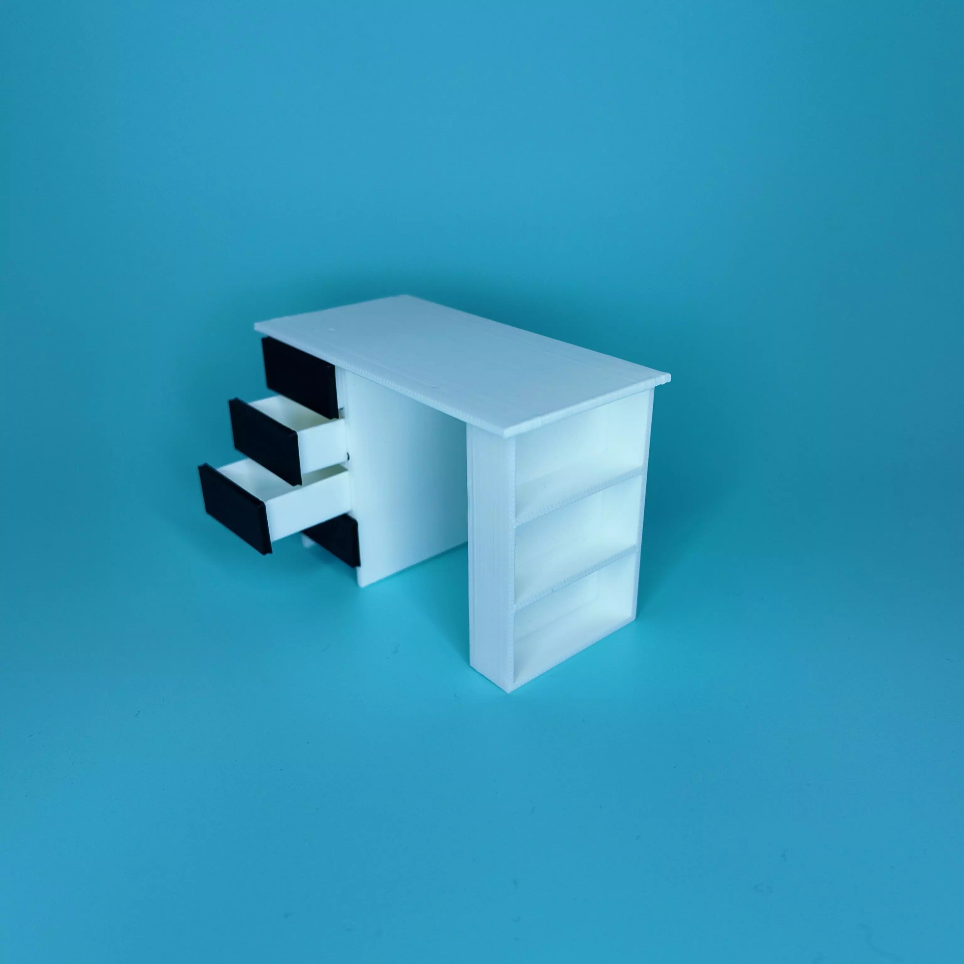 Desk v1 3D print model_0