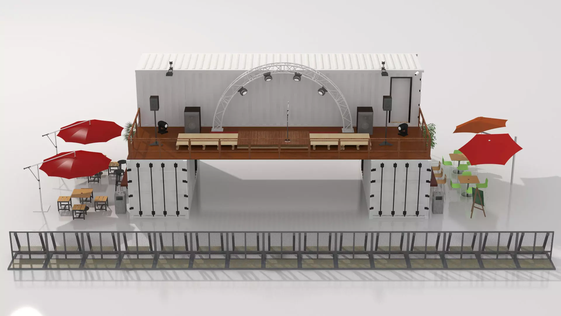 Container Scene Theater 3D model_13