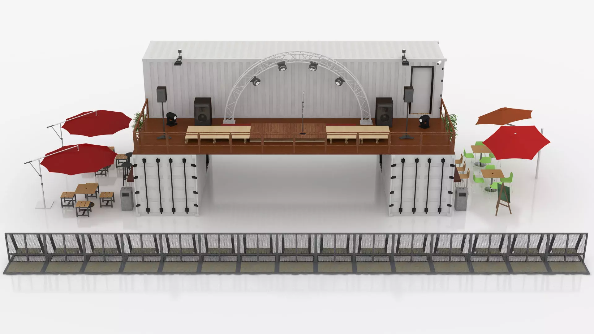 Container Scene Theater 3D model_12