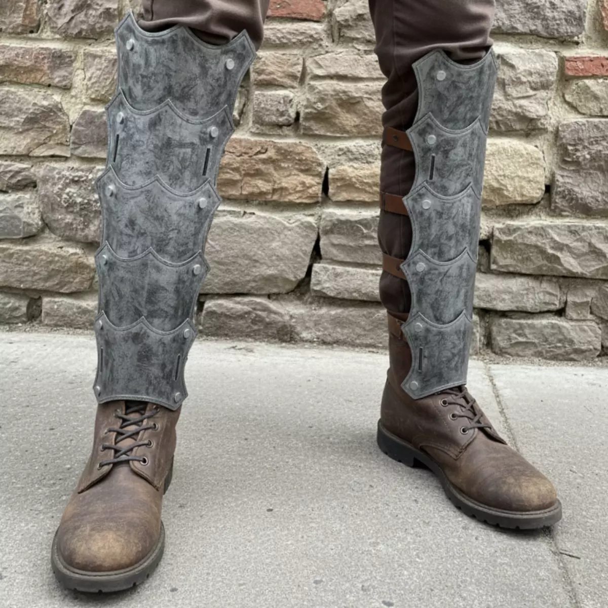Medieval Greaves - Shin Guard Armor 3D print model_0