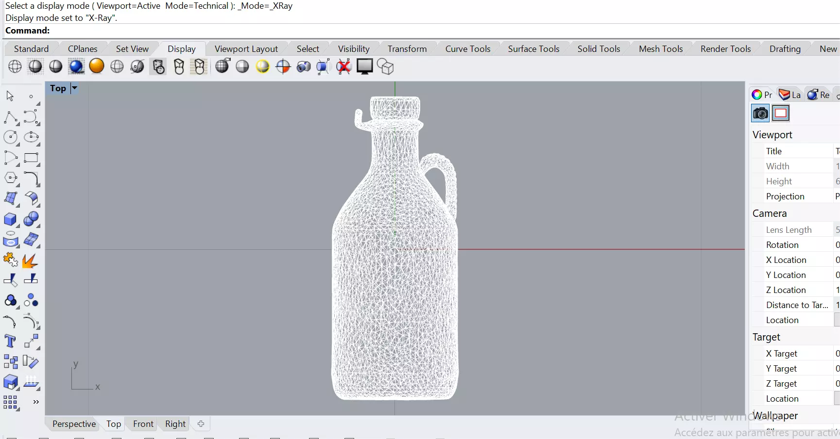 Decorative Water Bottle 3D model_4