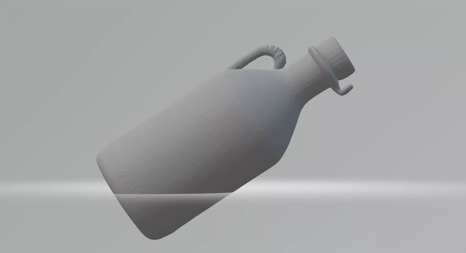 Decorative Water Bottle 3D model_3
