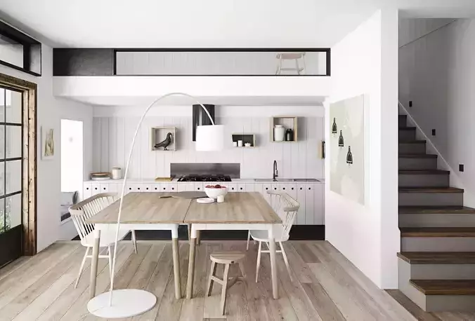 Scene 05 Archinteriors for c4d vol 43