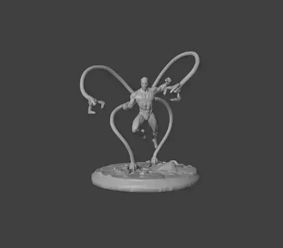 Superior Octopus STL 3D Model