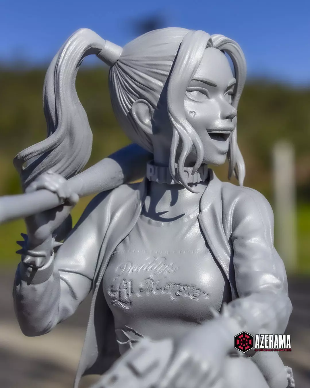Harley Quinn STL Ready for 3D Printing 3D print model_13