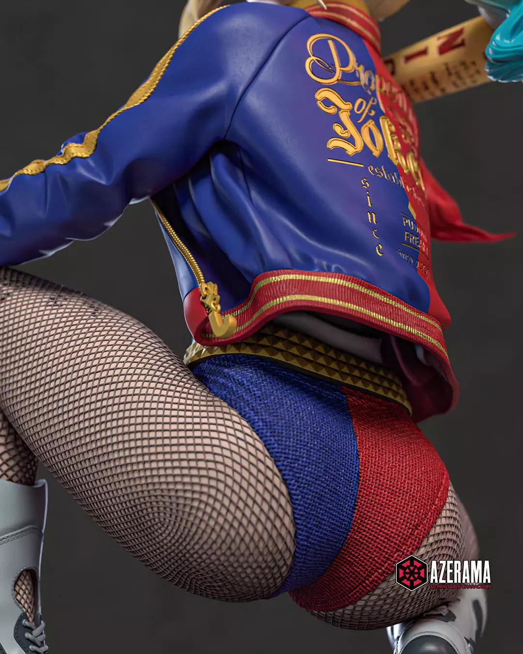 Harley Quinn STL Ready for 3D Printing 3D print model_12