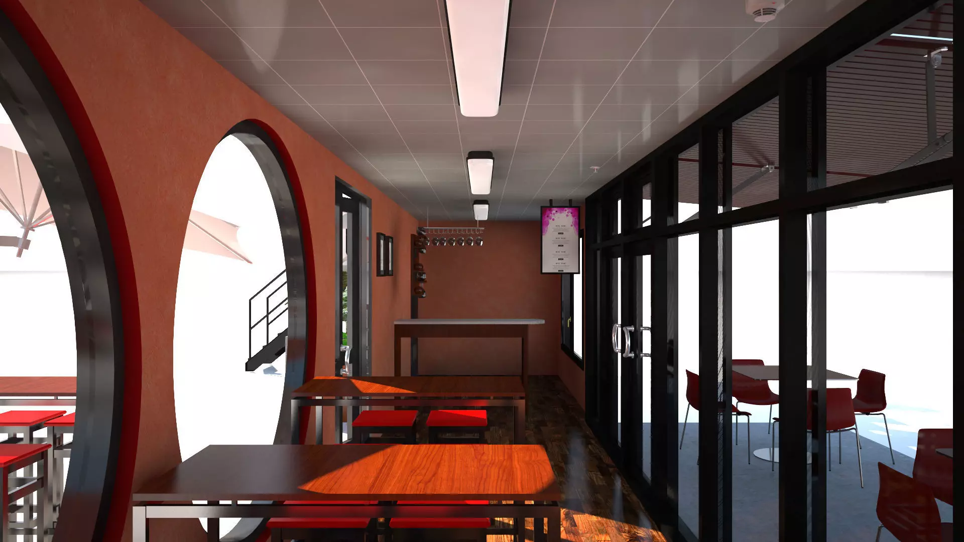 Container Wine Bar 3D model_9