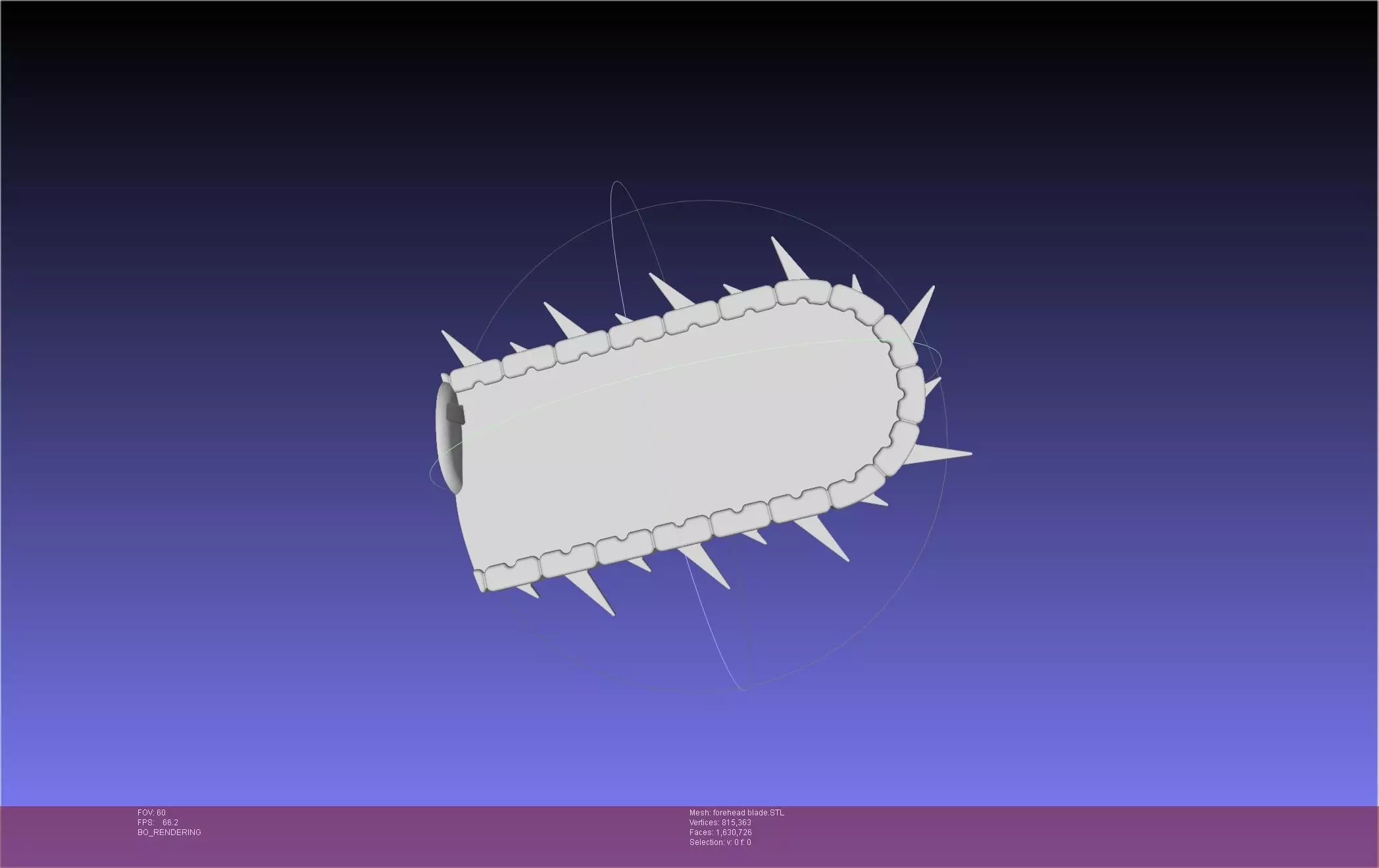 Chainsaw Man Denji Head Stump Blade 3D print model