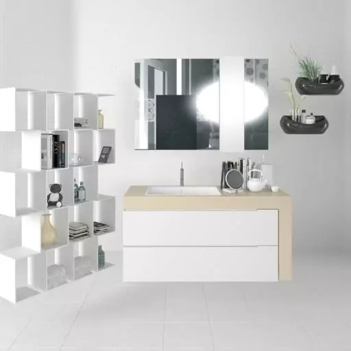 Bathroom furniture 03 am168 3D model_0