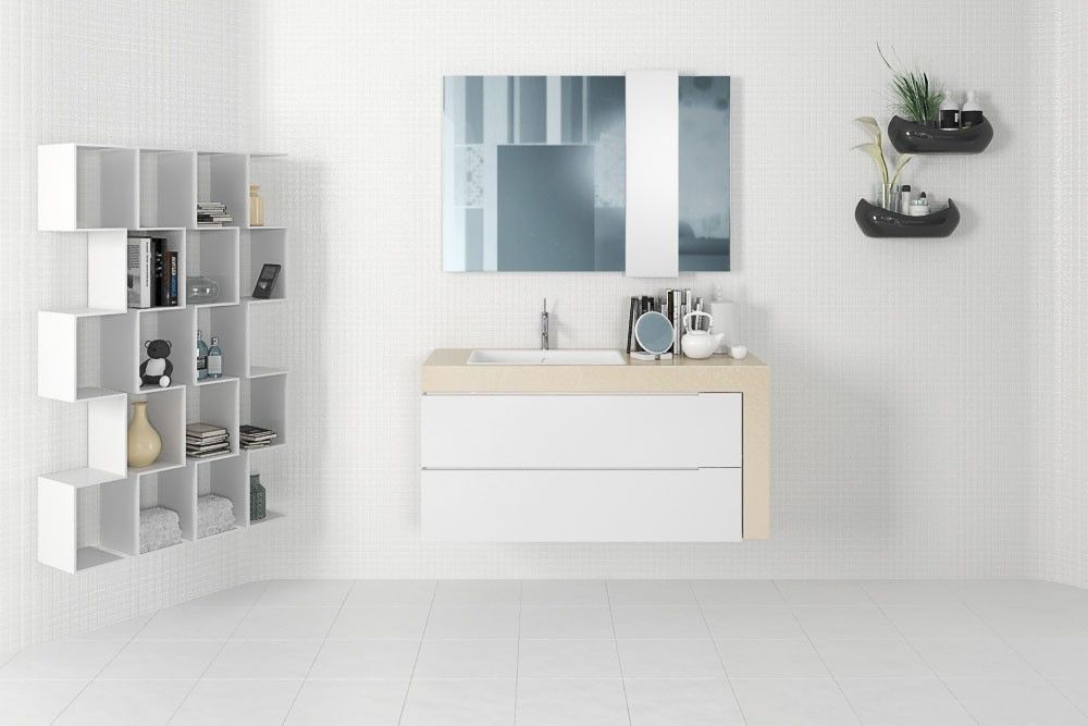 Bathroom furniture 03 am168 3D model_1