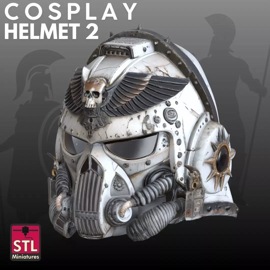 Cosplay Helmets STL Collectible 3D Models 2 3D print model