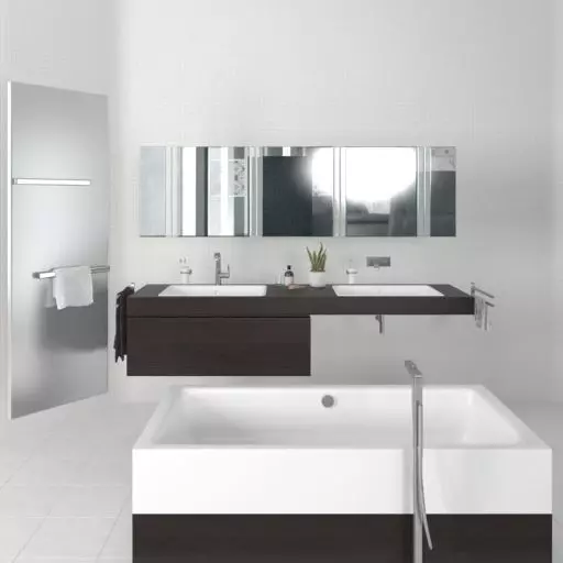 Bathroom furniture 08 am168 3D model_0