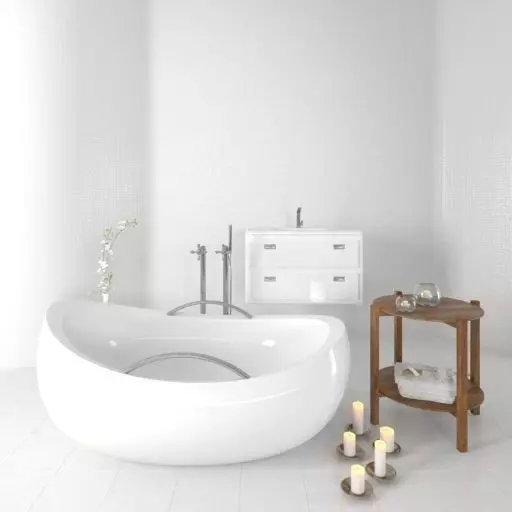 Bathroom furniture 11 am168 3D model_0