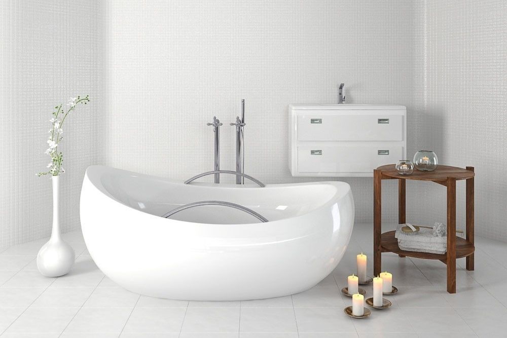 Bathroom furniture 11 am168 3D model_1