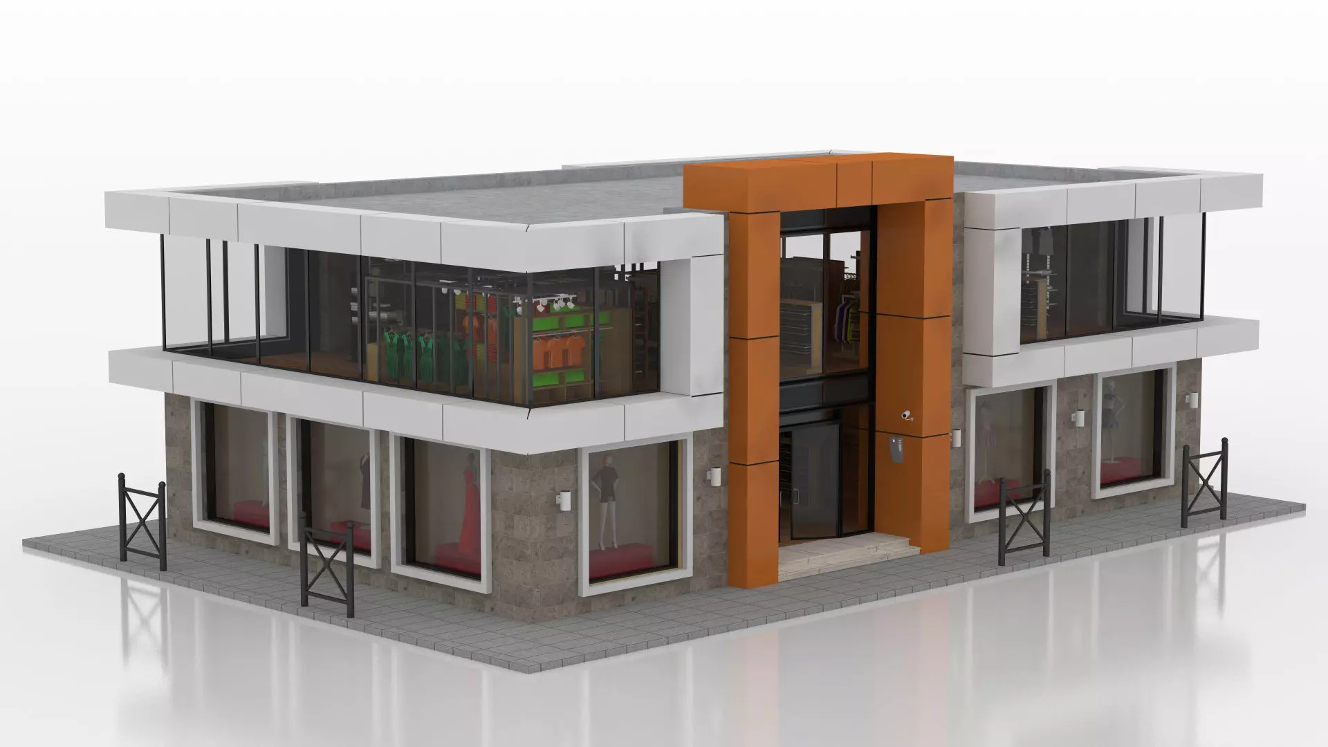 Clothing Store 3D model_9