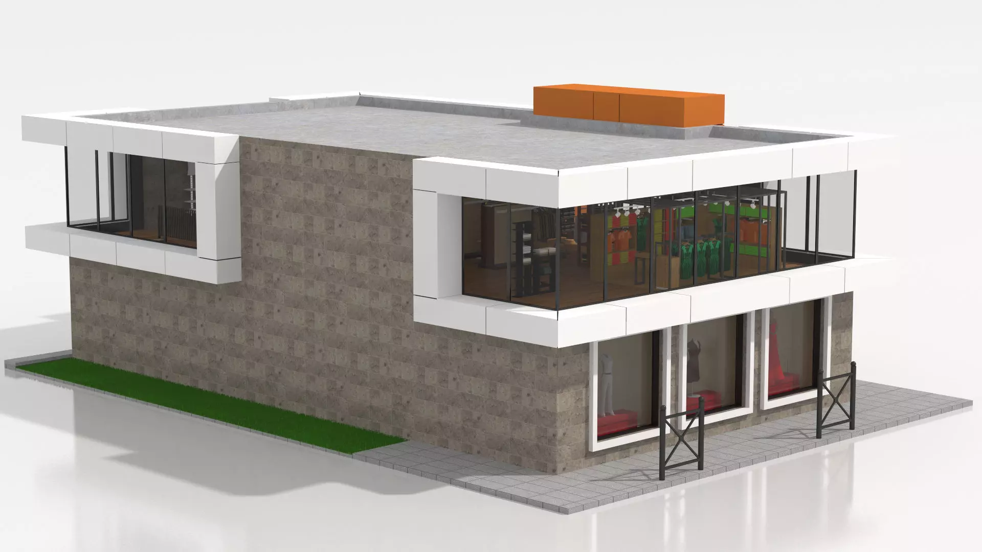 Clothing Store 3D model_4