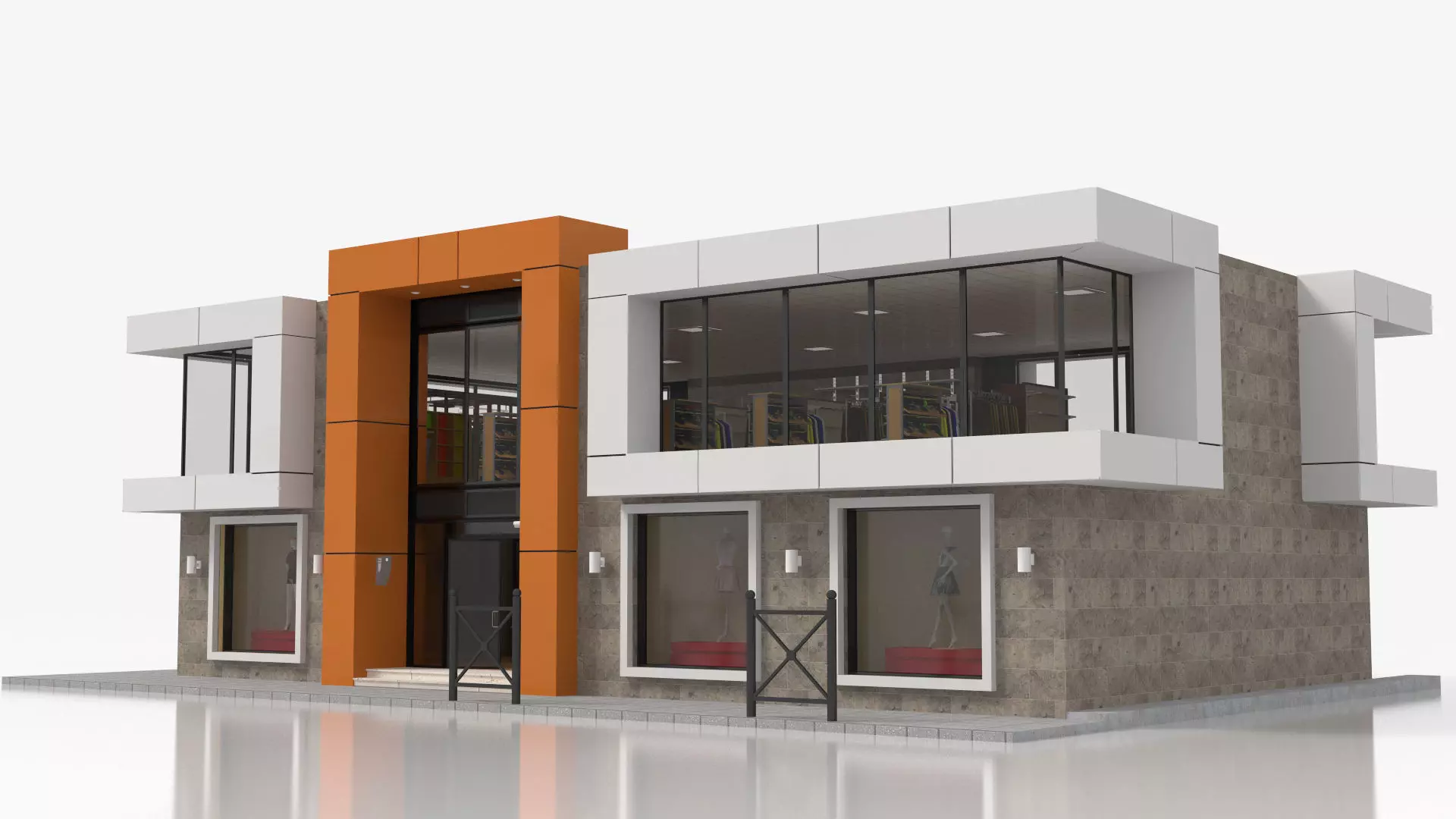 Clothing Store 3D model_5