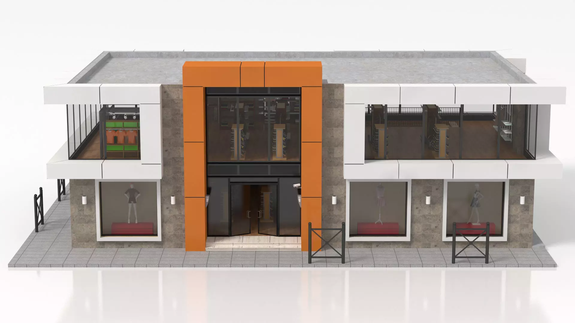 Clothing Store 3D model_7