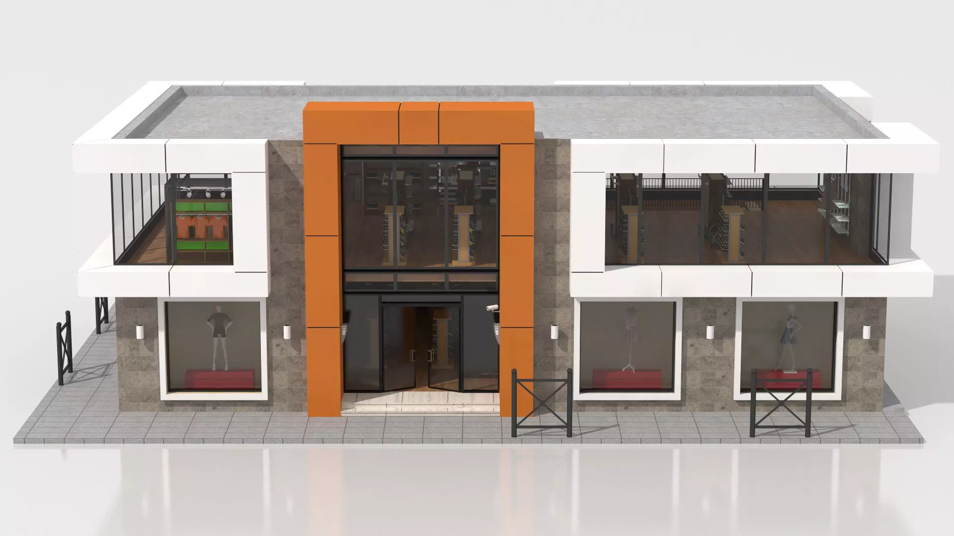 Clothing Store 3D model_3