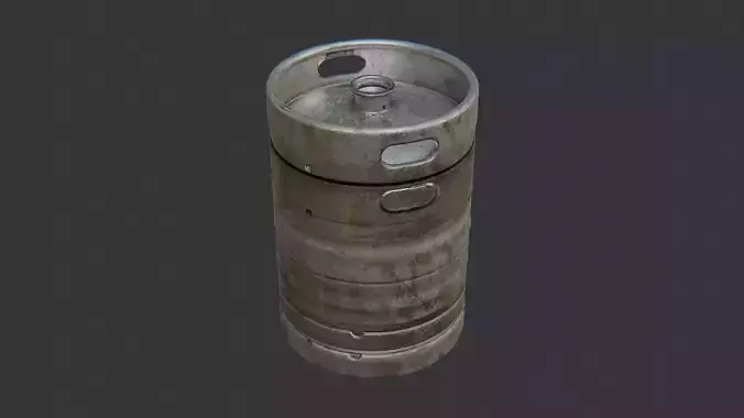 Barrel Metal Beer Keg