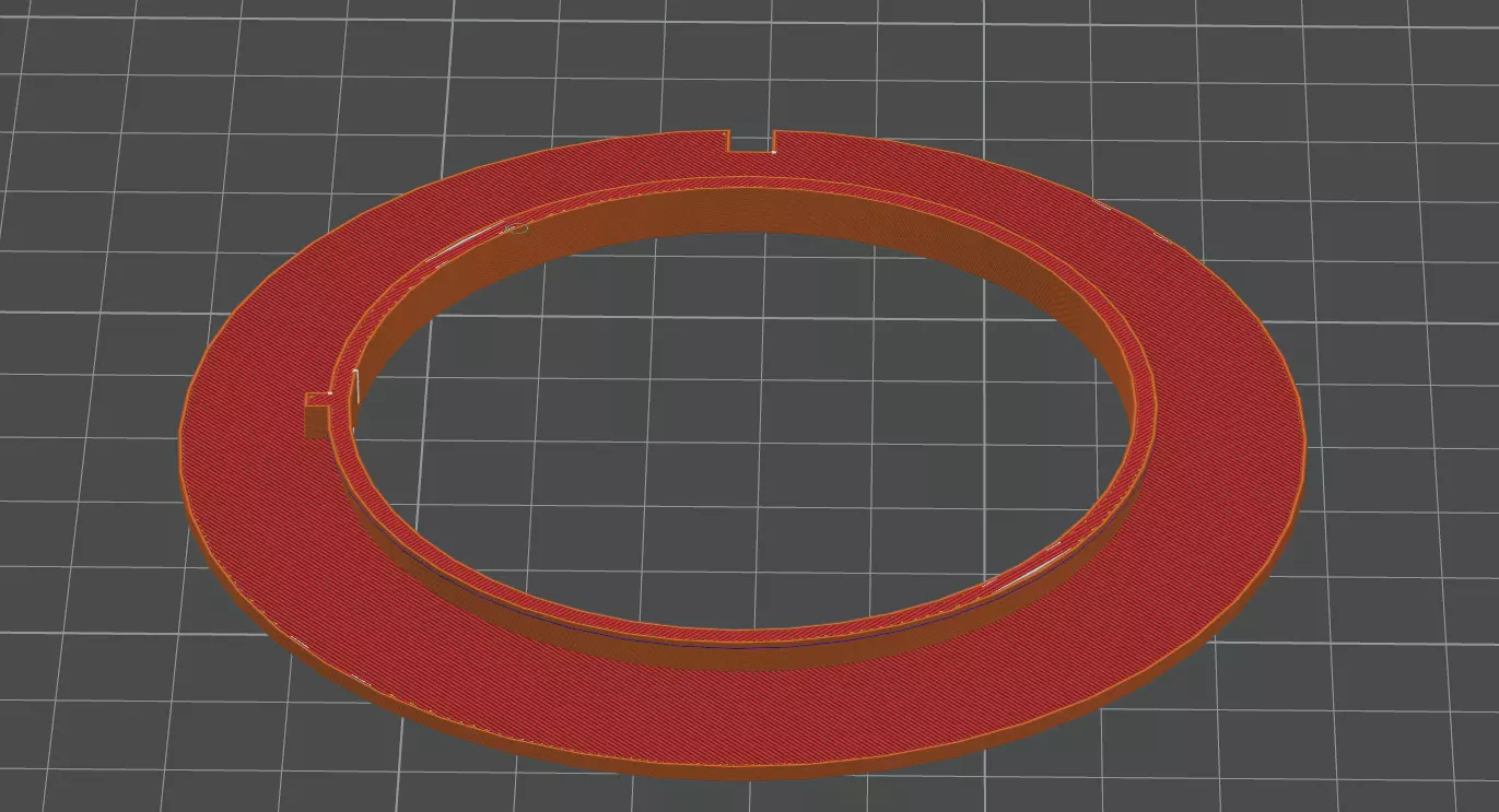 Beyerdynamic DT 700 Pro X earpad bracket 3D print model_4