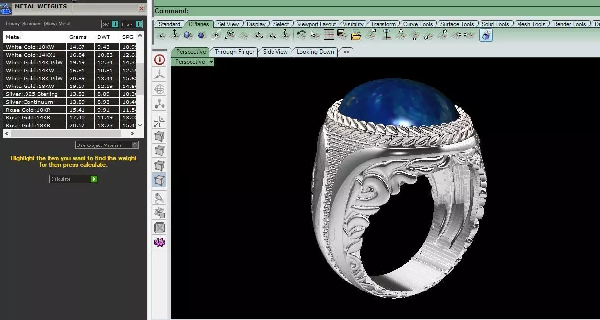 Onix Tasli Erkek Yuzugu 3D print model_6