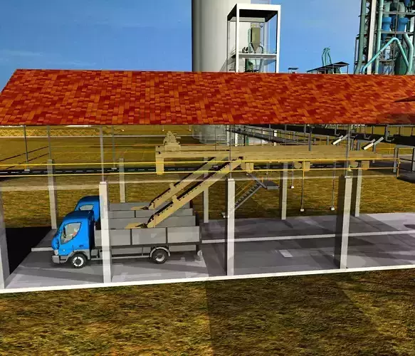 Cement Truck Loading