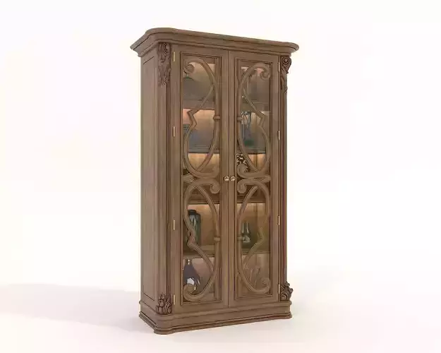 Classic Display Cabinet and Decoration 8