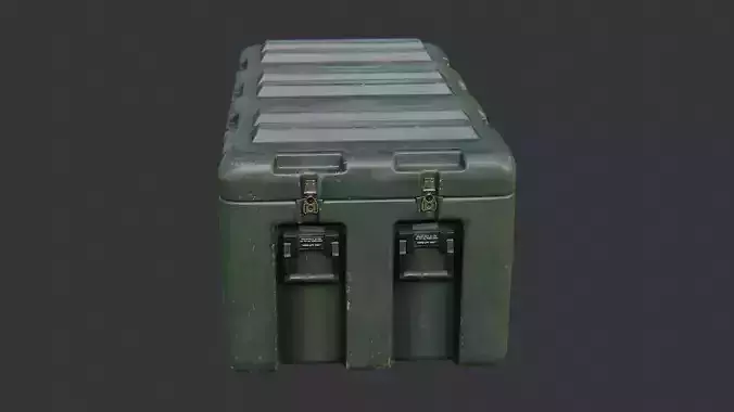 military stackable crate olive drab prop